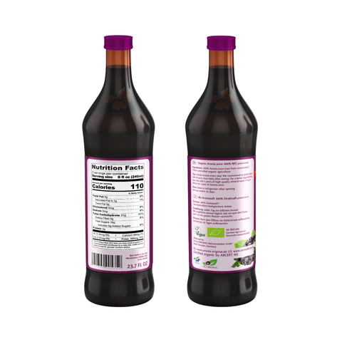 Organic Aronia Juice 23.7 Fl Oz (700 ml)