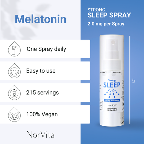 Melatonin Spray 2 mg (215 Servings)