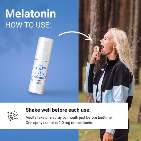 Melatonin Spray 2 mg (215 Servings)