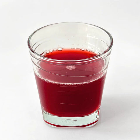 Glass of tart cherry juice