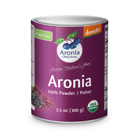 Organic Aronia Berry Powder 100 g (3.5 oz)