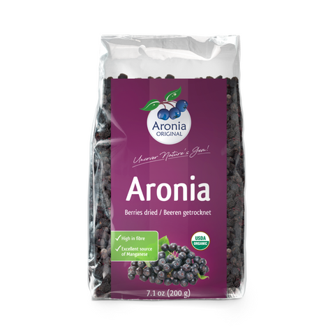 Organic Aronia Berries Dried 7.1 oz (200 g)